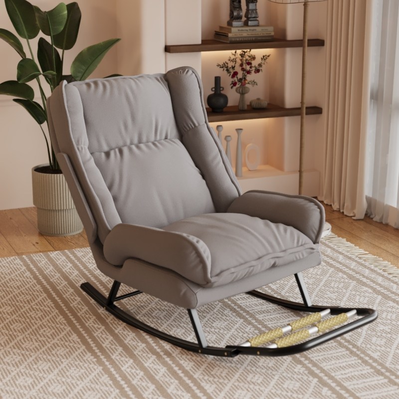 云朵摇摇椅大人躺椅成人可睡觉家用阳台休闲客厅单人折叠懒人沙发,住宅家具,摇椅,淘宝优惠券,粉丝福利购,淘宝优惠卷