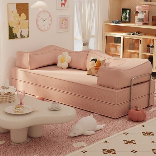 模块海绵压缩沙发床折叠一体两用新款客厅双三人长期睡懒人榻榻米