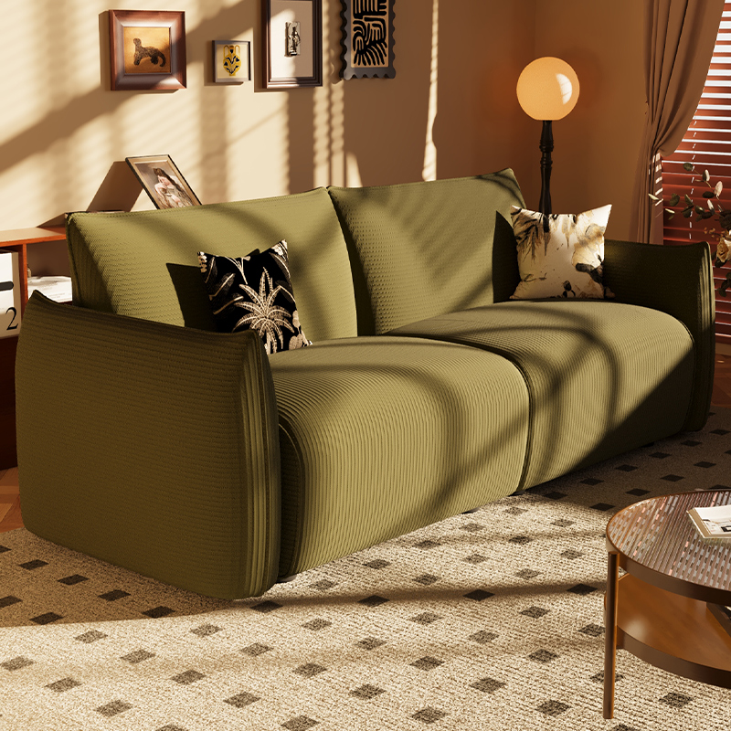 中古风包豪斯暖岛沙发简约客厅