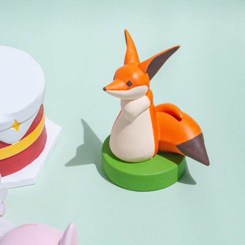 sky光遇游戏周边小王子季小狐狸背包桌面摆件公仔手办diy礼物套装