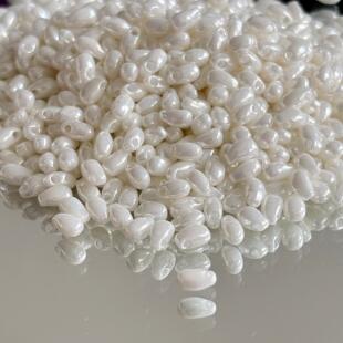 LDP591日本进口御幸长水滴米珠3*5.5mm串珠梭编法绣珠绣diy