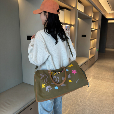 枕头包涂鸦大容量休闲单肩斜跨包