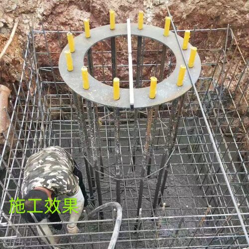道路交通标识牌杆信号灯监控杆高压电杆预埋水泥基础地脚紧固螺栓