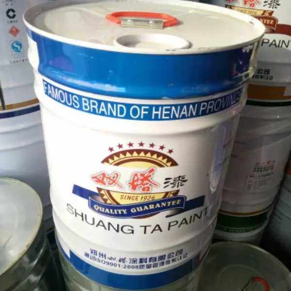 双塔油漆 超白银粉磁漆13公斤 银浆磁漆