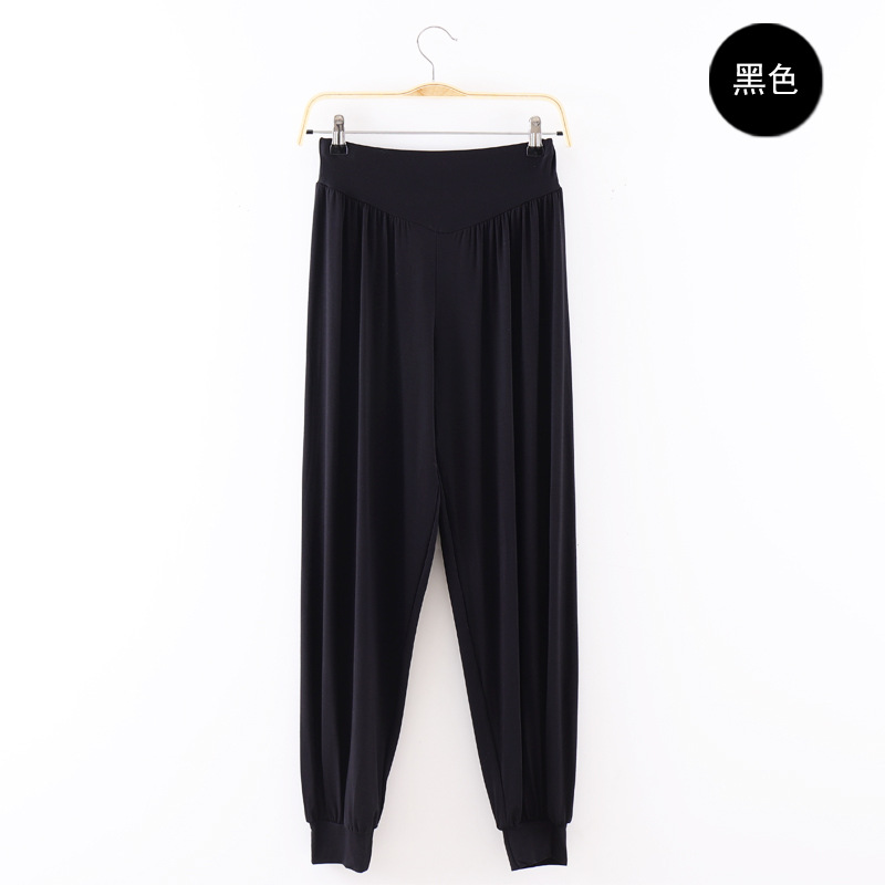 thumbnail for Dance high-waisted practice pants bloomers women's loose modal cotton pants Adult square dance costumes Latin dance pants