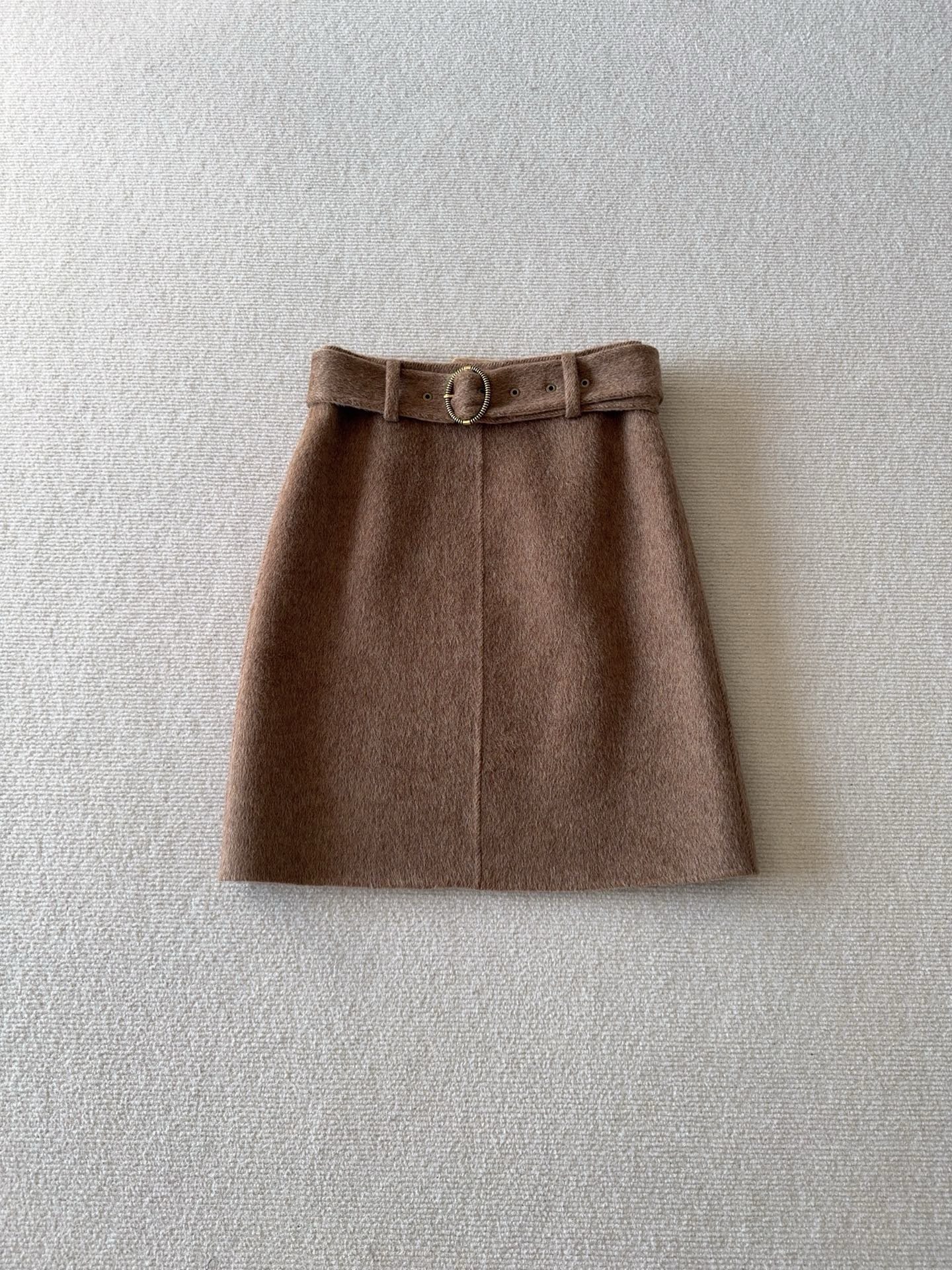 *骆驼绒绵羊毛A字半身裙,女装/女士精品,半身裙,淘宝优惠券,粉丝福利购,淘宝优惠卷