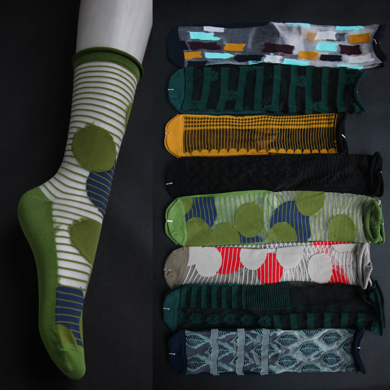 玻璃袜日系袜子女中筒袜蕾丝春夏堆堆袜薄款网纱ins潮超薄凉鞋袜,女士内衣/男士内衣/家居服,短袜,淘宝优惠券,粉丝福利购,淘宝优惠卷