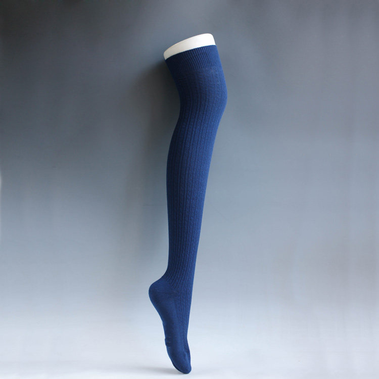 外贸日系羊绒长筒袜秋冬保暖高筒女袜学院风过膝袜子显瘦藏青色,女士内衣/男士内衣/家居服,长筒袜,淘宝优惠券,粉丝福利购,淘宝优惠卷