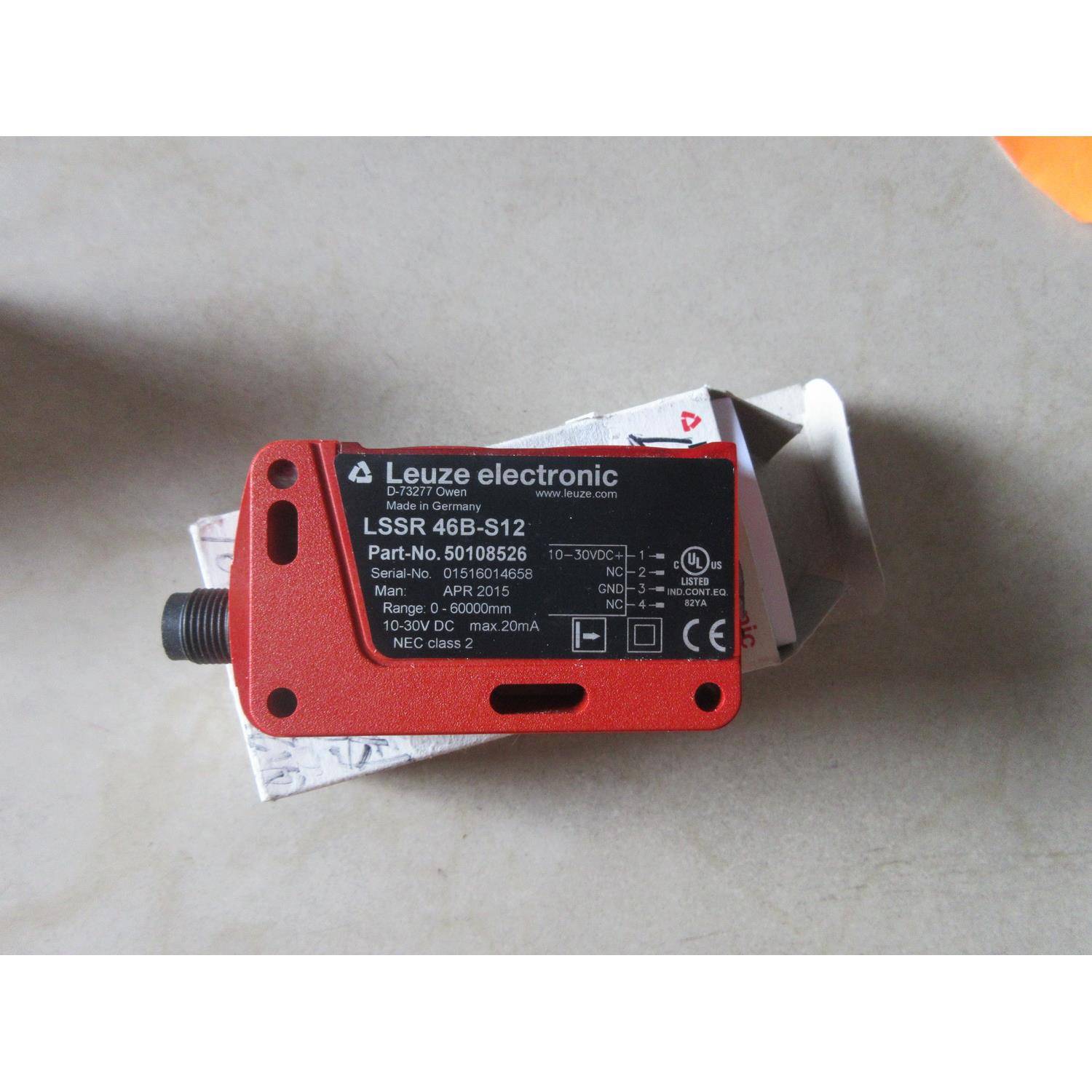 原装正品 劳易测LEUZE LSSR 46B-S12 现货功能包好品质现货