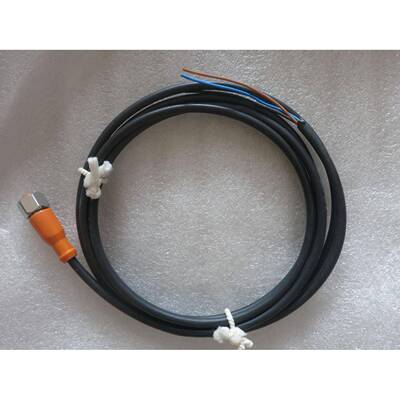 正品原装IFM易福门接近开关M12 4芯连接线缆 EVM050 2M直头 品质