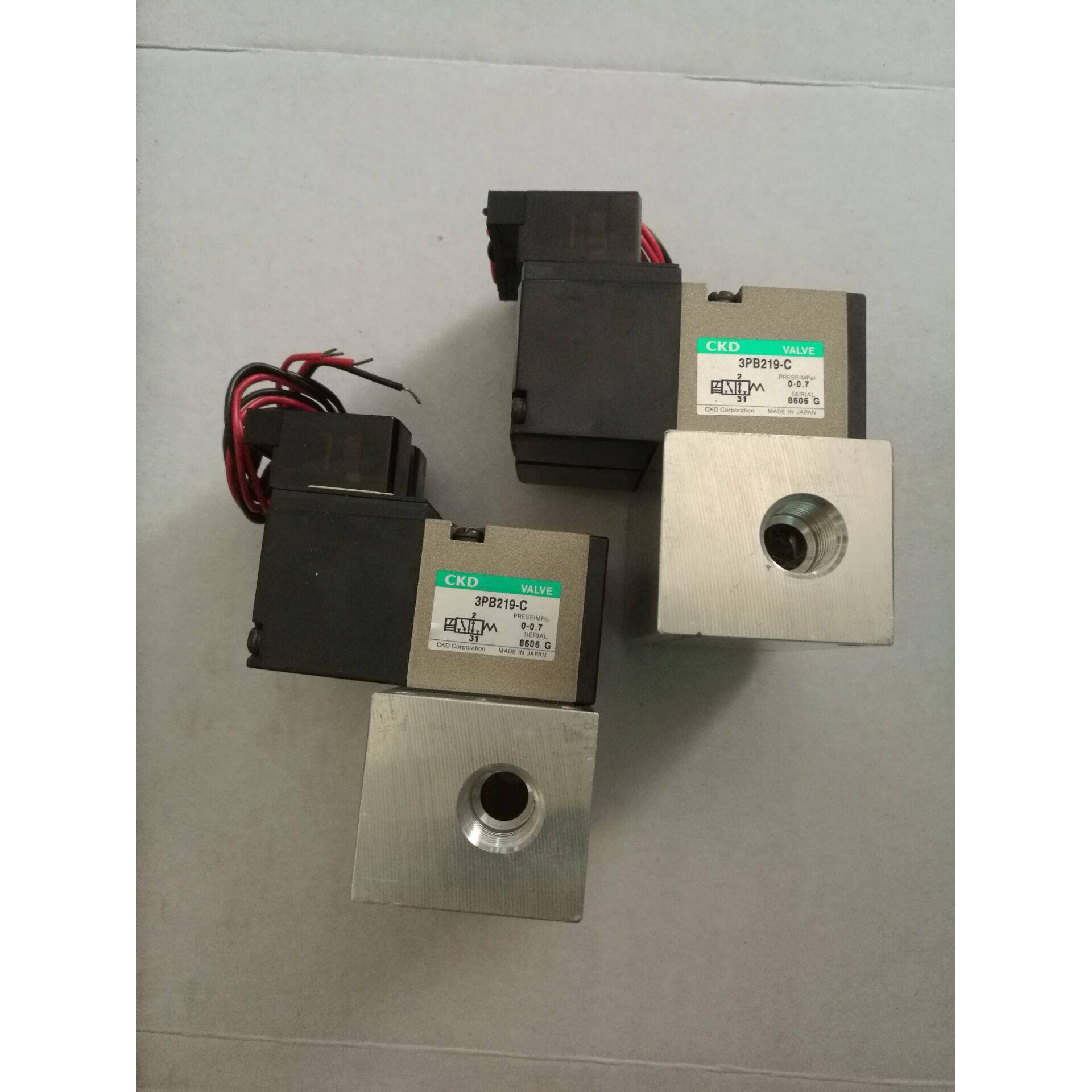 原装正品 CKD 电磁阀 3PB219-C 成色好实物拍摄现货功能包好品质