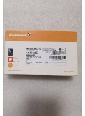 正品原装全新正品魏德米勒 2464590000 UR20-8DI-PN-FSPS-V2 未开