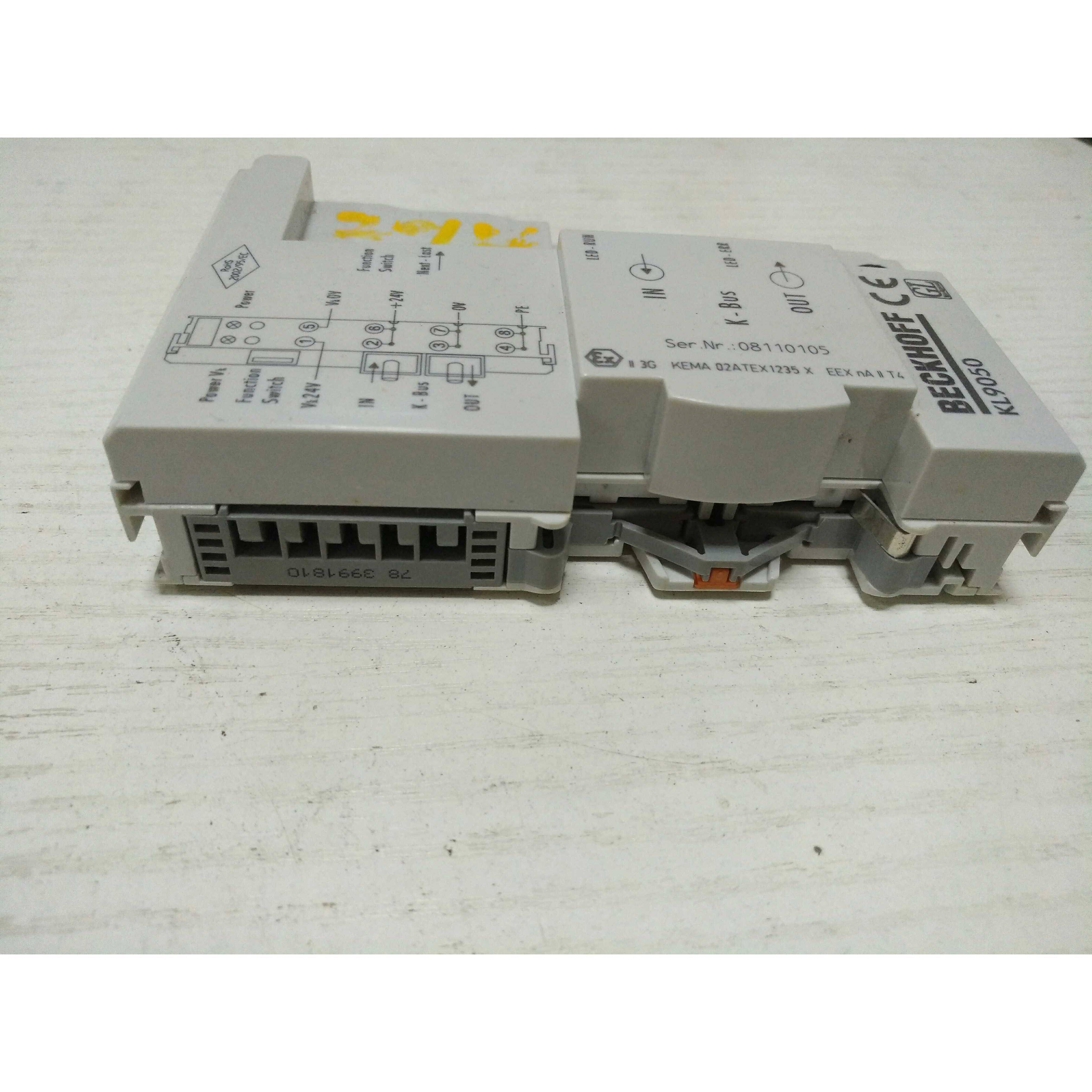 原装正品拆机BECKHOFF模块KL9050实物拍摄实价推荐品2021现货功能