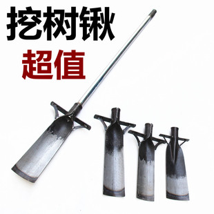 挖树铲锰钢加厚断根铲起苗器洛阳铲铁铲工具打洞取土挖土铲子神器