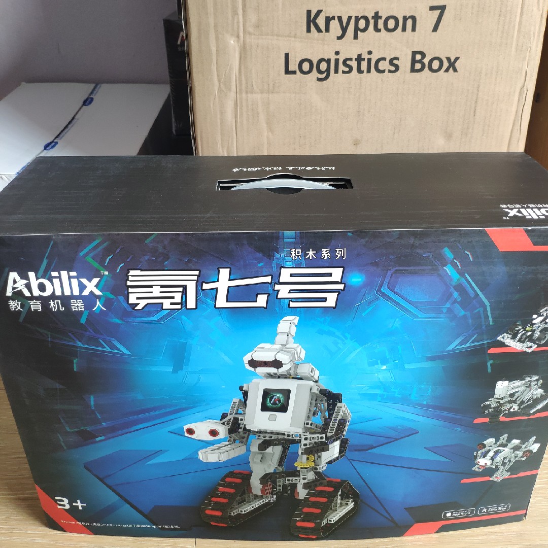 abilix能力风暴氪六七八678机器人积木益智玩具编程拼插玩具