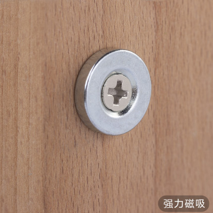 直径14mm圆形厚3带螺丝沉孔白锌钕铁硼强力吸铁石磁钢稀土永磁铁