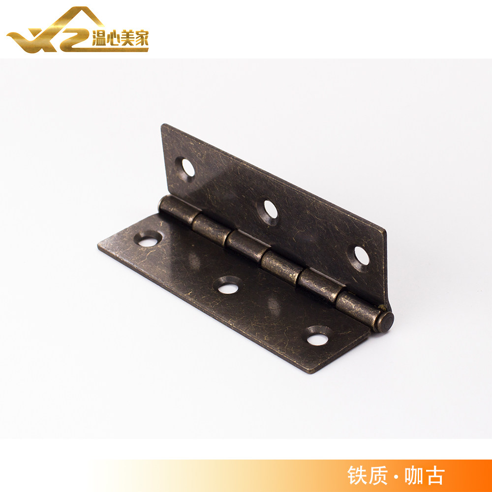 门扇门柜合页橱柜门平开橱门页铁普通型合页