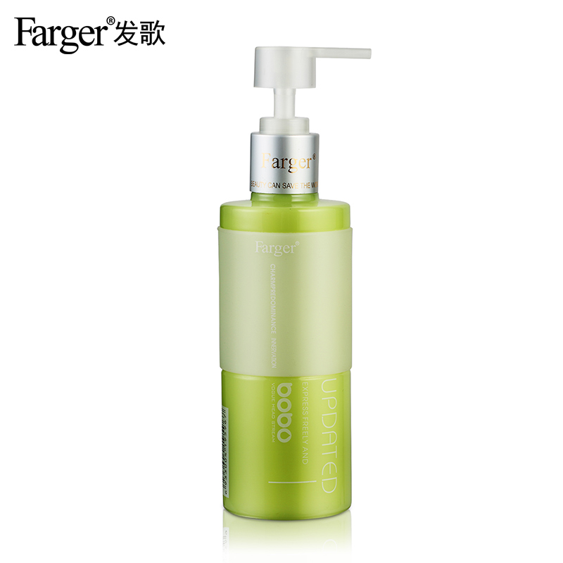 Farger发歌歌绿BOBO造型香水弹簧素 弹力素 保湿护卷霜250ml