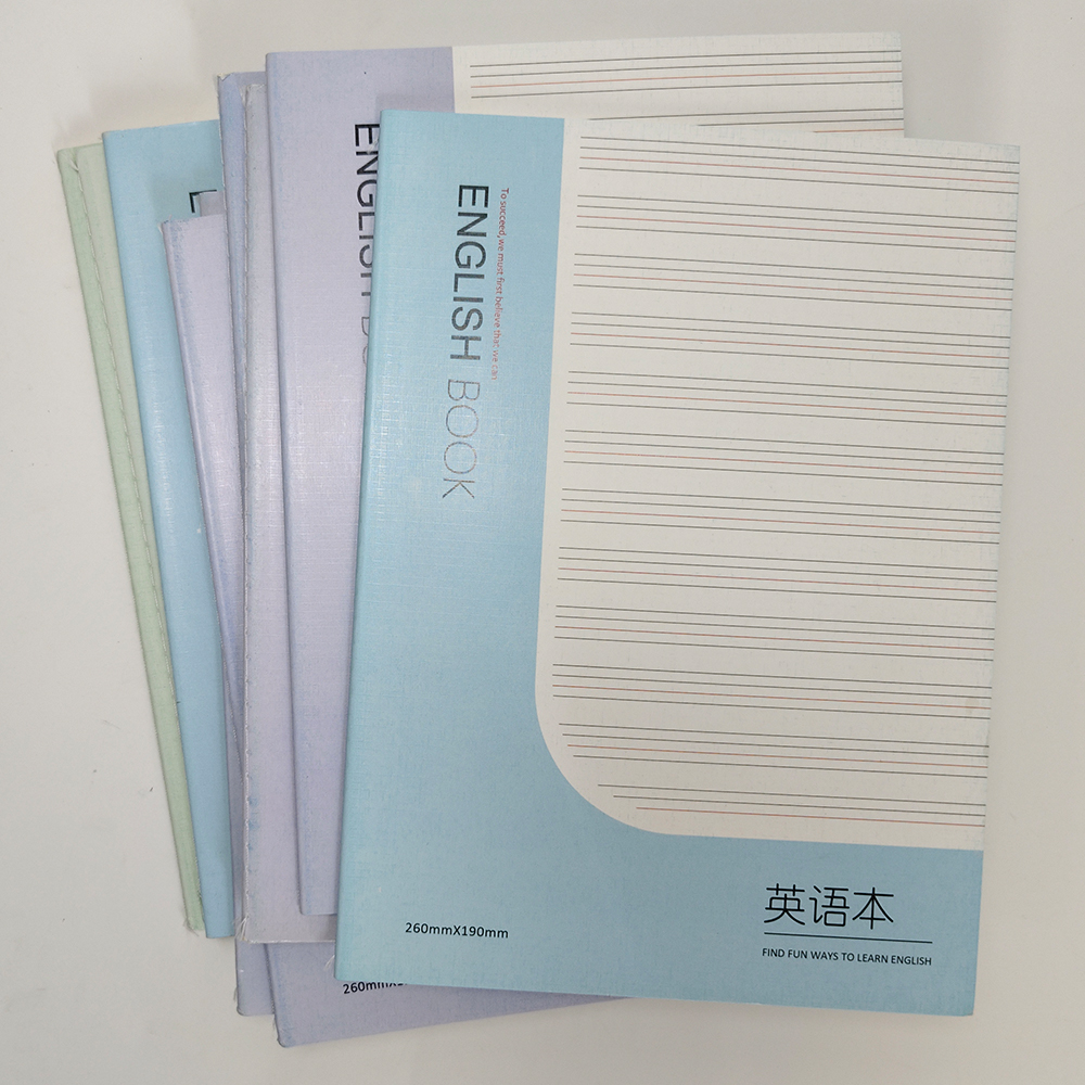 英语本16K加厚护眼B5英文笔记本