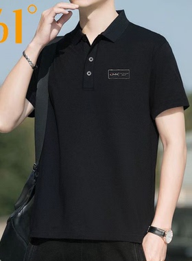 361度男士翻领短袖T恤速干新品2025夏运动衫冰感POLO衫552524009A