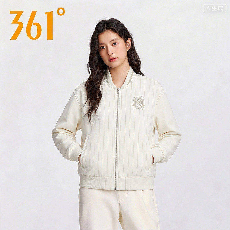 361&deg;官方正品运动卫衣女款2026春秋季新款套头衫透气休闲上衣