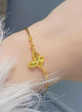 蝴蝶半镯轻奢手链高级感手环手串