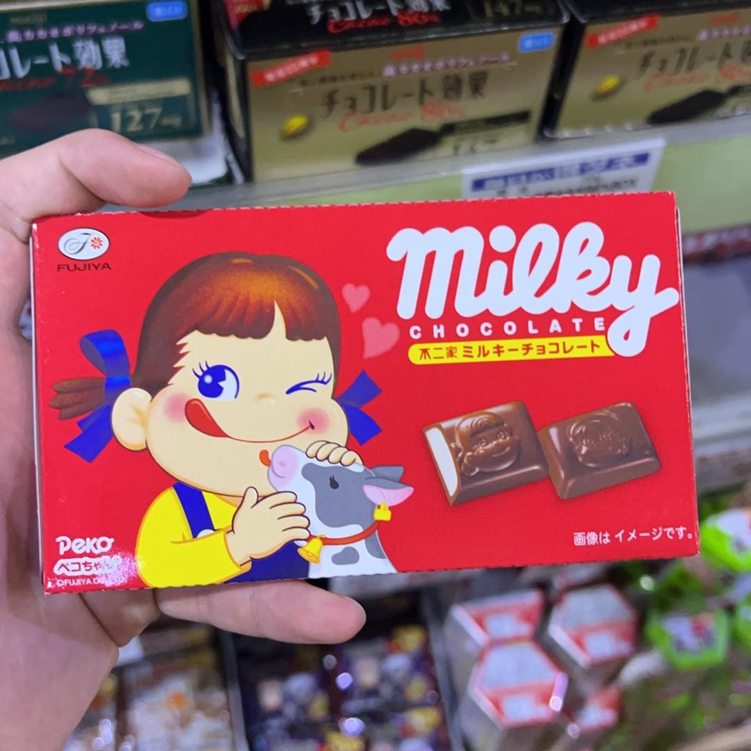 日本本土版LOOK不二家春季限定夹心巧克力动物造型巧克力饼干零食