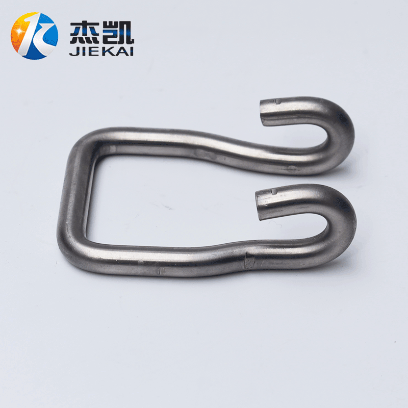 不锈钢304双爪挂钩双弯方形钩子定制拉手提手8粗弯弯拉手焊接弯钩