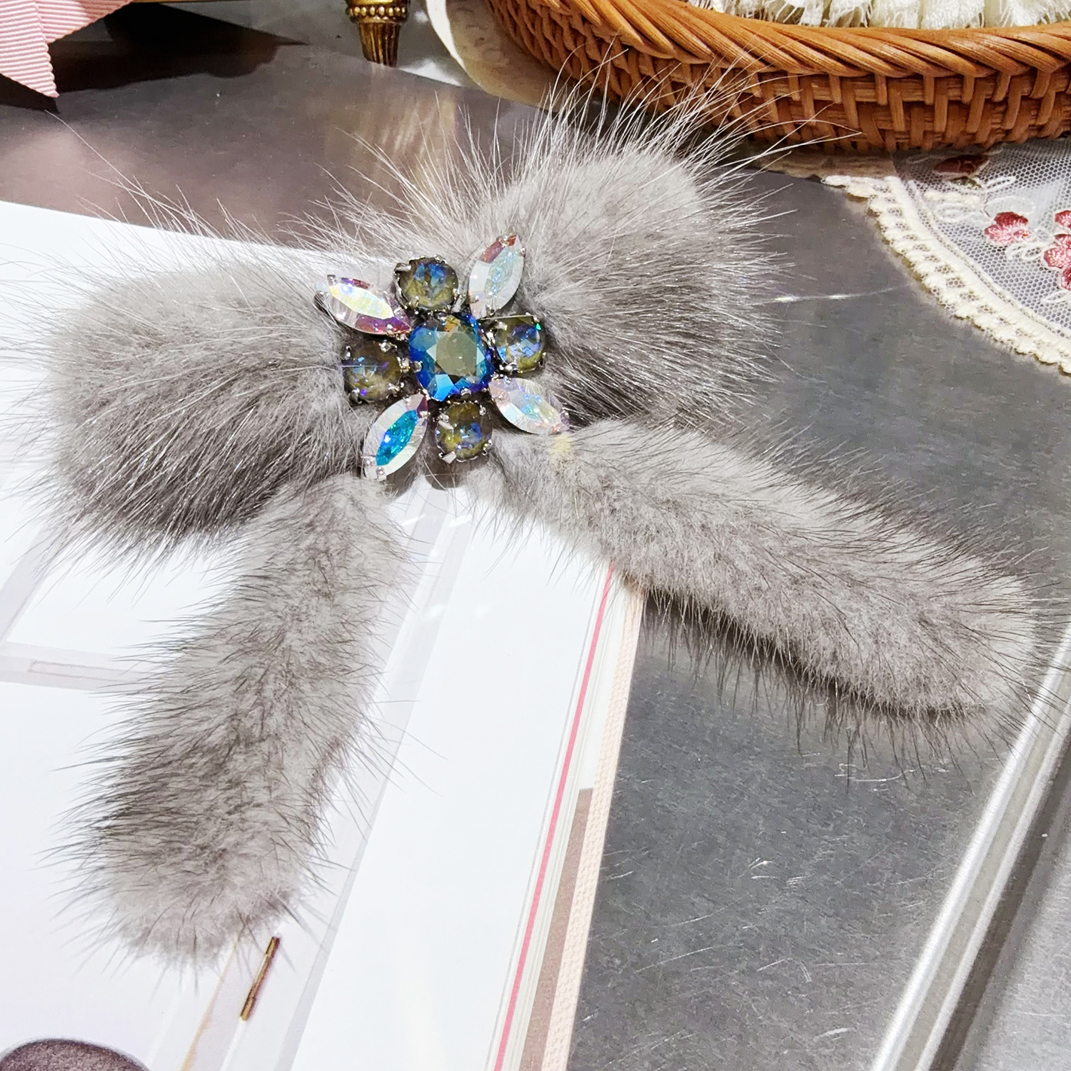 韩国CALLA代购蝴蝶结发夹