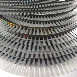 3300两工位展布机前自动除皱抹烫平刷布毛刷传动带三角带正品包邮