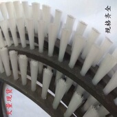 送布机床单被套自动除皱烫前展开抹平皮带白色毛刷三角带现货 包邮