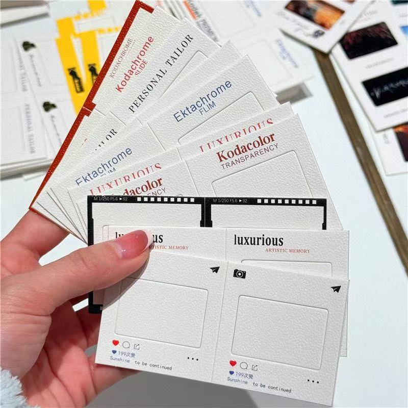 追星物料个性小号反转片纸框