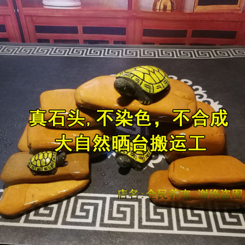 乌龟晒台石休息石新品
