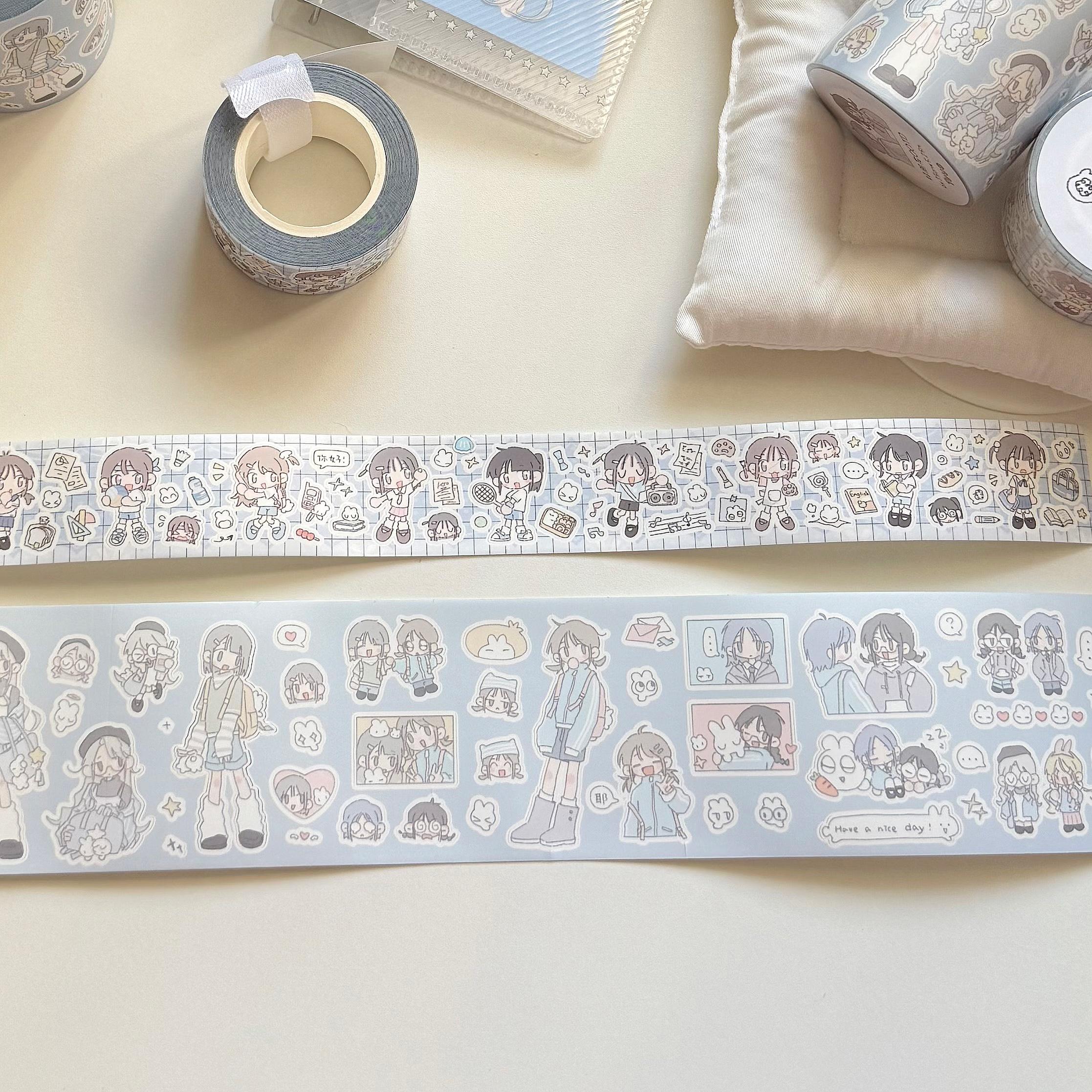 TUUO原创小猫生活日记胶带