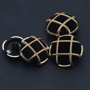 金属扣男女风衣大衣纽扣黑色毛衣开衫 扣子时尚 钮扣 休闲西装 设计款