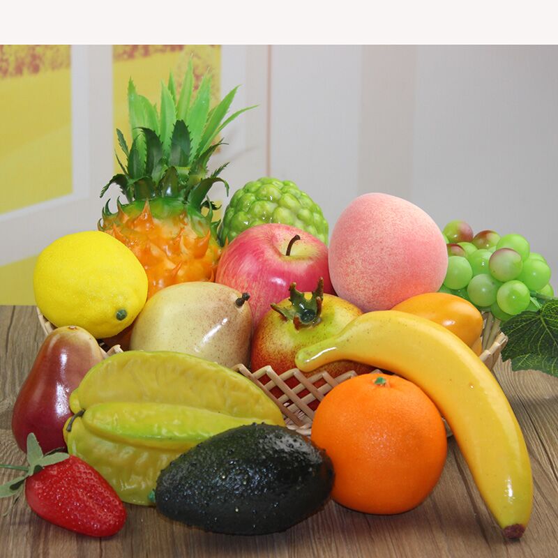 仿真蔬菜水果套餐儿童早教拍摄道具假蔬菜假水果套餐模型摆件包邮