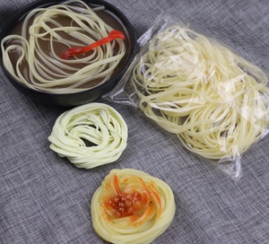 仿真面条模型过家家玩具粉丝碗米粒假食物食品道具幼儿园角色河粉