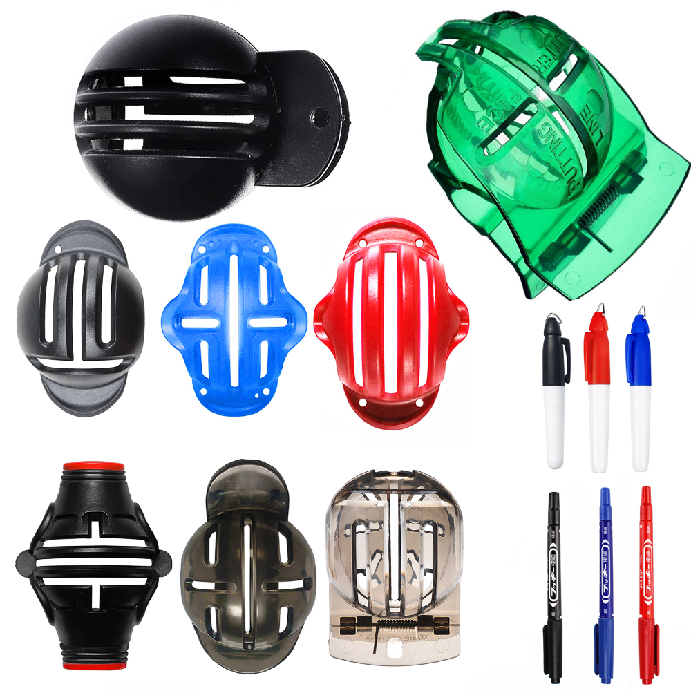 高尔夫球画线器划球笔三线模型