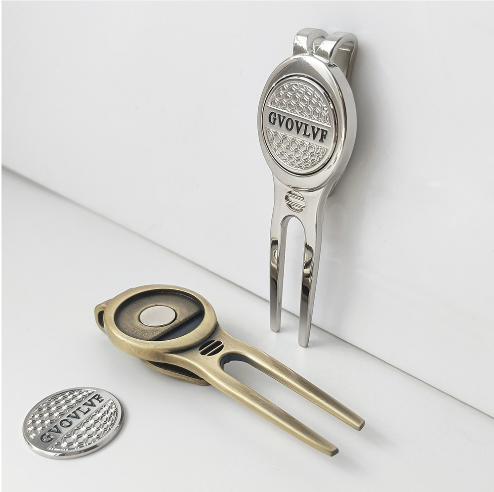 高尔夫球叉高尔夫果岭叉 锌合金叉带磁铁带Mark 修复叉  马克|msdalam kategori sukan/Yoga/kecergasan/bekalan peminat, Golf, Golf - dari Buy2taobao.com untuk memberikan perkhidmatan ejen Taobao profesional membeli