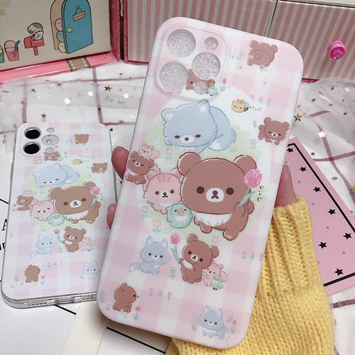 小熊手机壳iphone12苹果保护