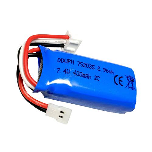 7.4V2S400mAh20C锂电池空对空