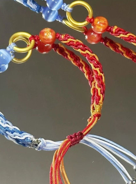 哪吒2之魔童闹海藕饼印象手链个性精致手链敖丙哪吒羁绊手绳礼物