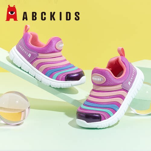 ABCkids柔软女童毛毛虫鞋