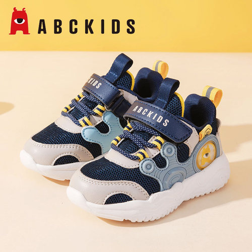 ABCKIDS男童鞋子小童网面透气