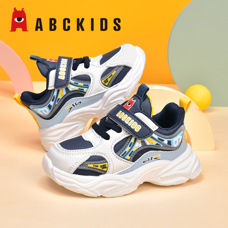 Abckids男童小童鞋子春秋防水
