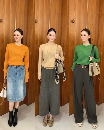 2026秋冬新款韩版宽松显瘦百搭针织衫女设计感毛衣