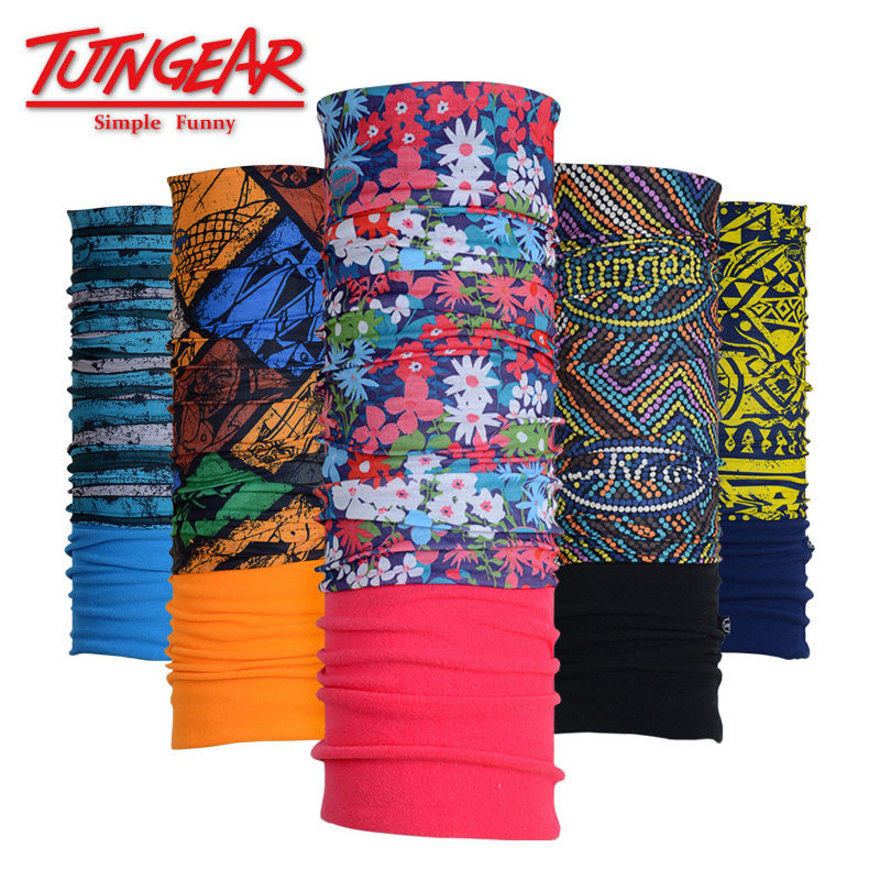 驿路途腾抓绒头巾加绒防风防寒