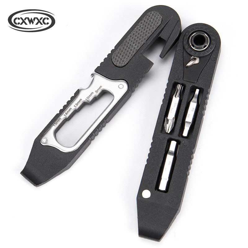 极速CXWXC公路登m山自行车撬胎棒内六角扳手棘轮工具T25梅花十字