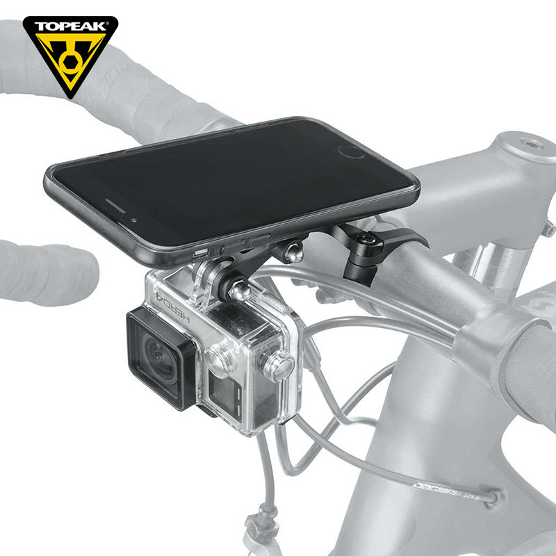 TOPEAK GARMIN码表手机壳转接座固定支架GoPro运动户外相机安装座