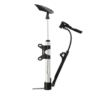 GIYO台湾公路山地自行车专用微型便携式打气筒高压家用带气压表